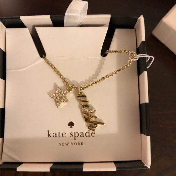 kate spade Jewelry - NWT Kate Spade “midnight wish “ necklace